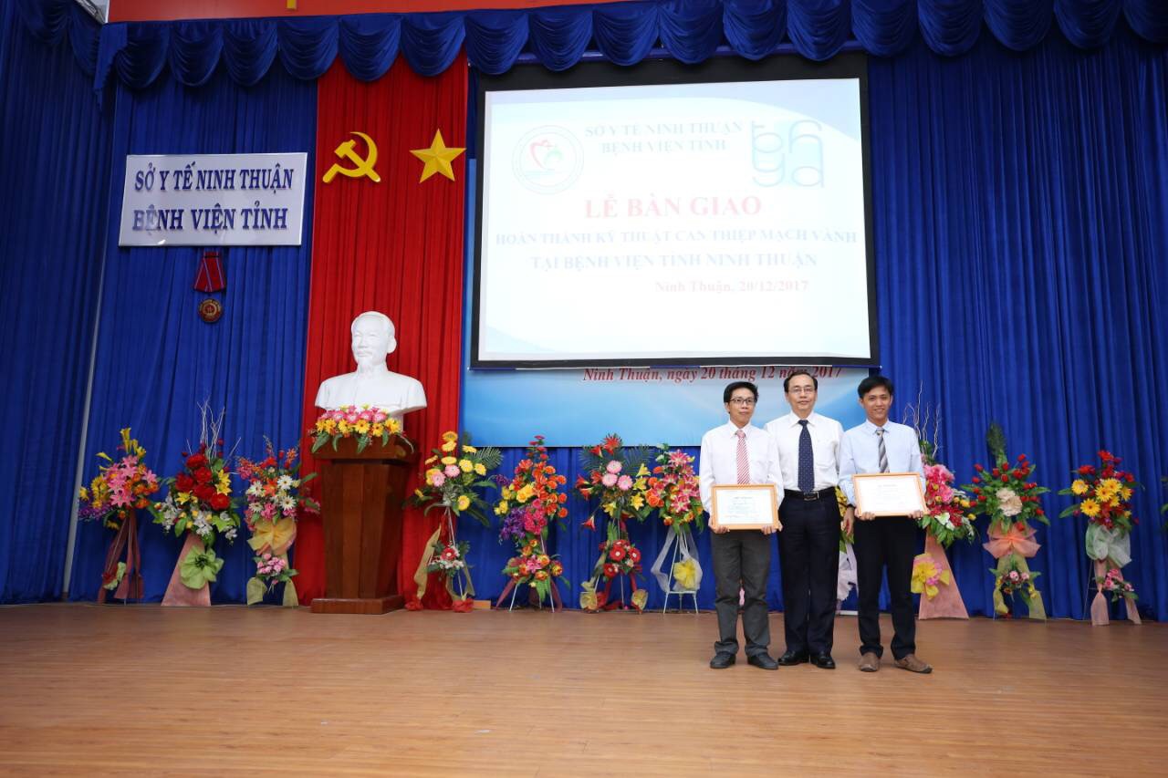 Ninh Thuận: Hoàn tất chuyển giao kỹ thuật can thiệp tim mạch tại chỗ - Ảnh 2.