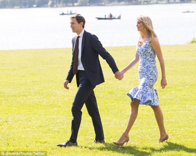 Vợ chồng Ivanka Trump ngọt ngào đến lạ