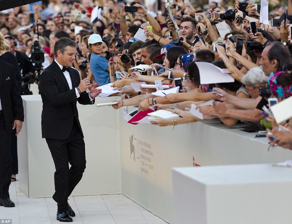 Matt Damon lịch lãm tại khai mạc LHP Venice - Ảnh 3.