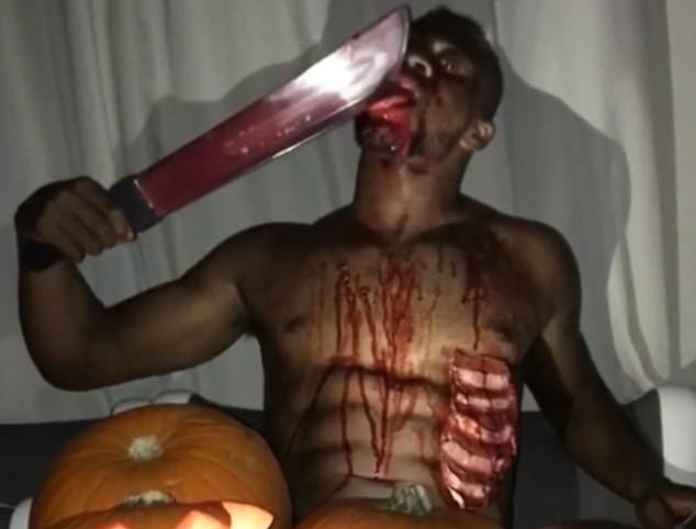 Ghê rợn cảnh ngôi sao thể thao đón Halloween