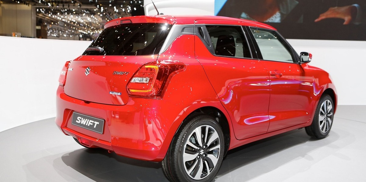 Hình thực tế chiếc Suzuki Swift 2017 tại Geneva