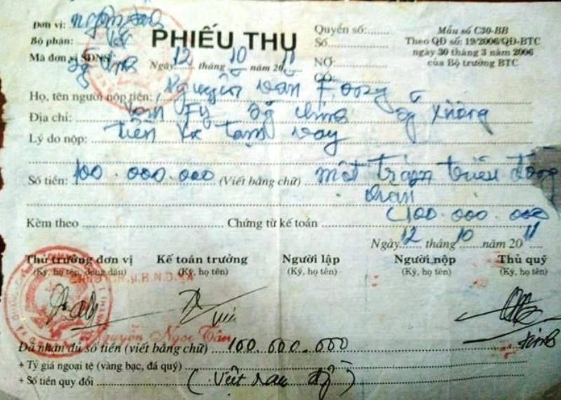 Xã vay hàng trăm triệu đồng của dân không trả