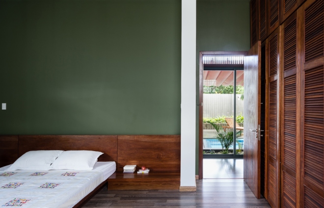 Trải dài trên một diện tích rộng nhưng các không gian đều có sự kết nối chặt chẽ, giao hòa với nhau.