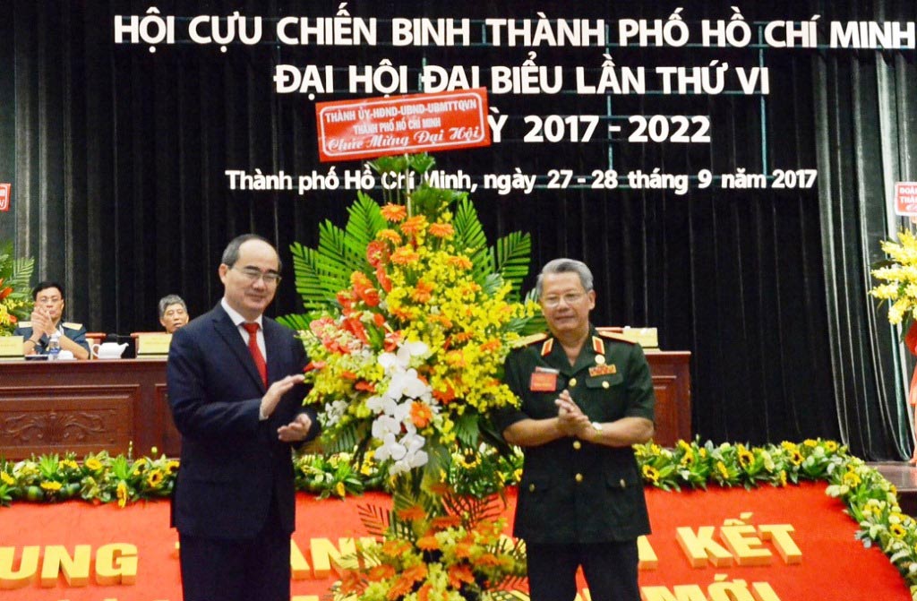 &Ocirc;ng Nguyễn Văn Chương t&aacute;i đắc cử Chủ tịch Hội Cựu chiến binh TP HCM