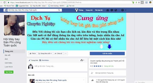 “Phi công” săn “máy bay”, bị lừa tiền