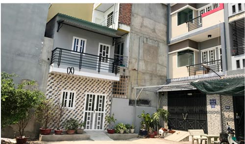 
Căn nh&agrave; x&acirc;y dựng kh&ocirc;ng ph&eacute;p (X) trong c&acirc;u chuyện của b&agrave; P.T.M.T tr&ecirc;n đường C6, ấp 4, x&atilde; B&igrave;nh Hưng
