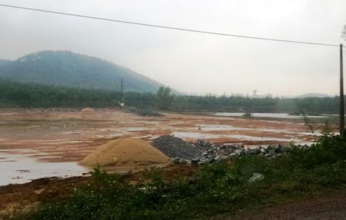 Xây cơ sở chế biến gỗ gần nguồn nước