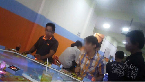 Tiệm game bắn cá sát trường học