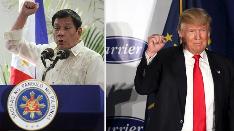Tổng thống Donald Trump khen cuộc chiến chống ma túy ở Philippines