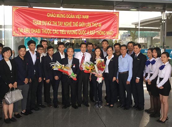 13 thí sinh Việt Nam lên đường dự thi tay nghề thế giới