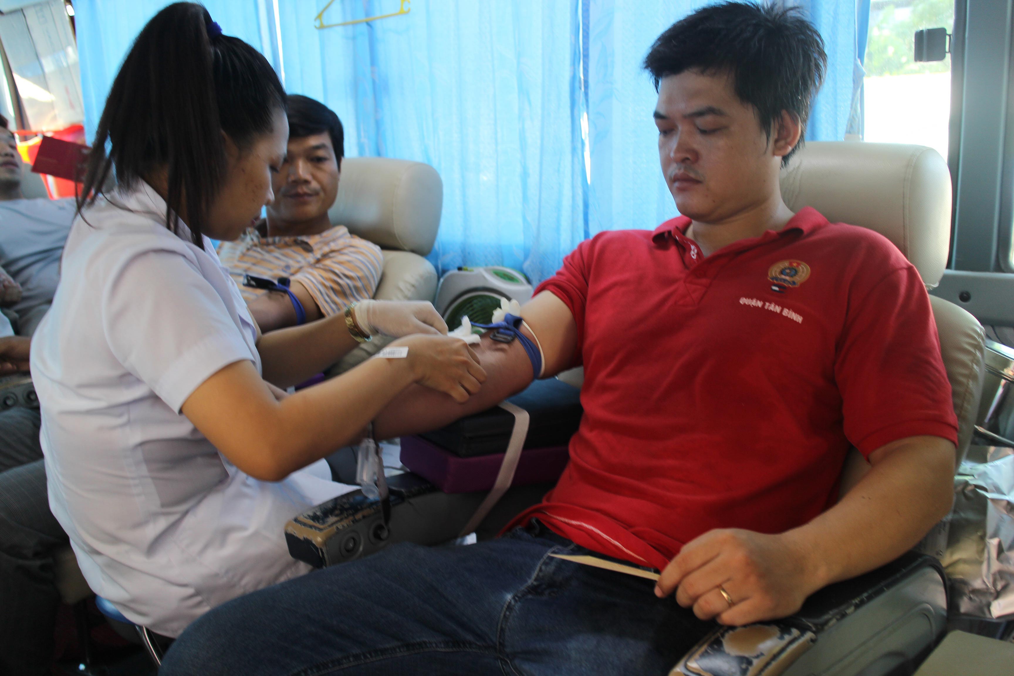 Ngày hội hiến máu tình nguyện