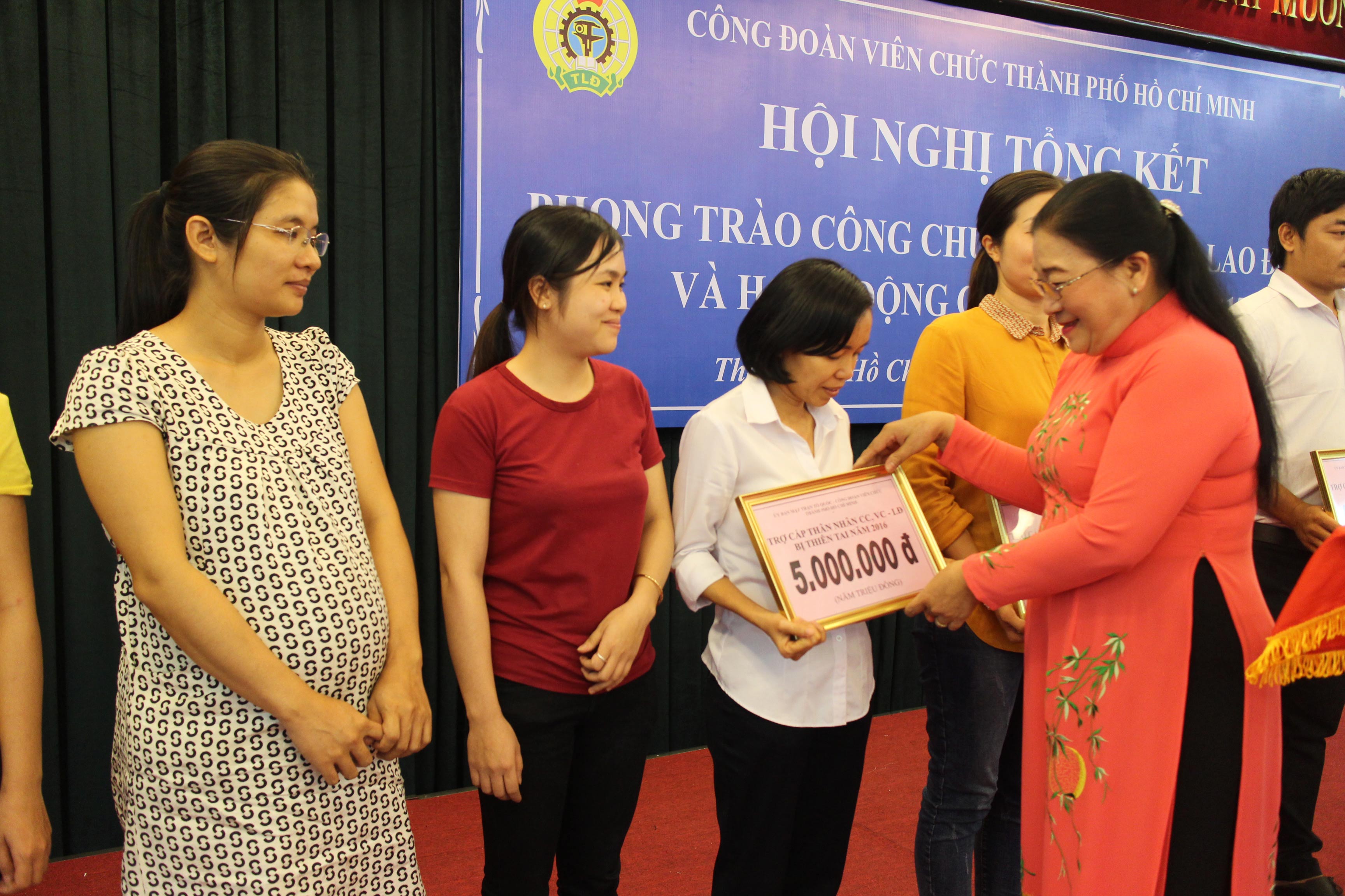 Hỗ trợ CNVC-LĐ khó khăn