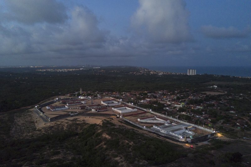 Nhà tù Alcacuz, nơi được xem là loạn lạc nhất Brazil. Ảnh: AP