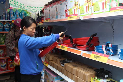 Tặng điểm cho đoàn viên khi mua sắm