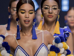 Mướt mắt với váy xẻ