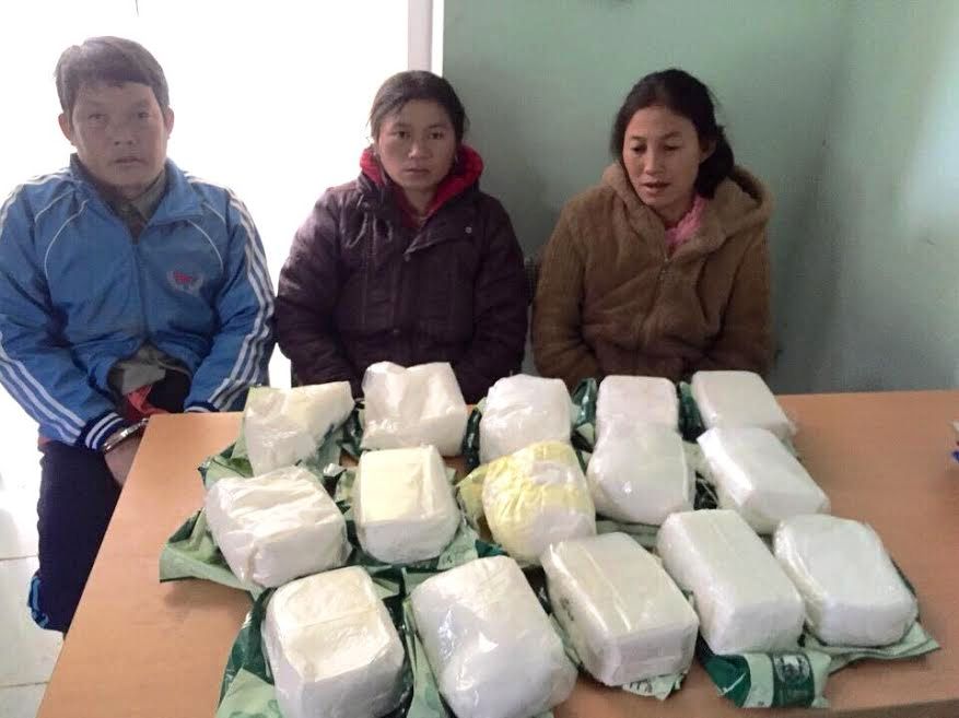 Phá đường dây ma túy xuyên quốc gia, thu 15 kg ma túy đá