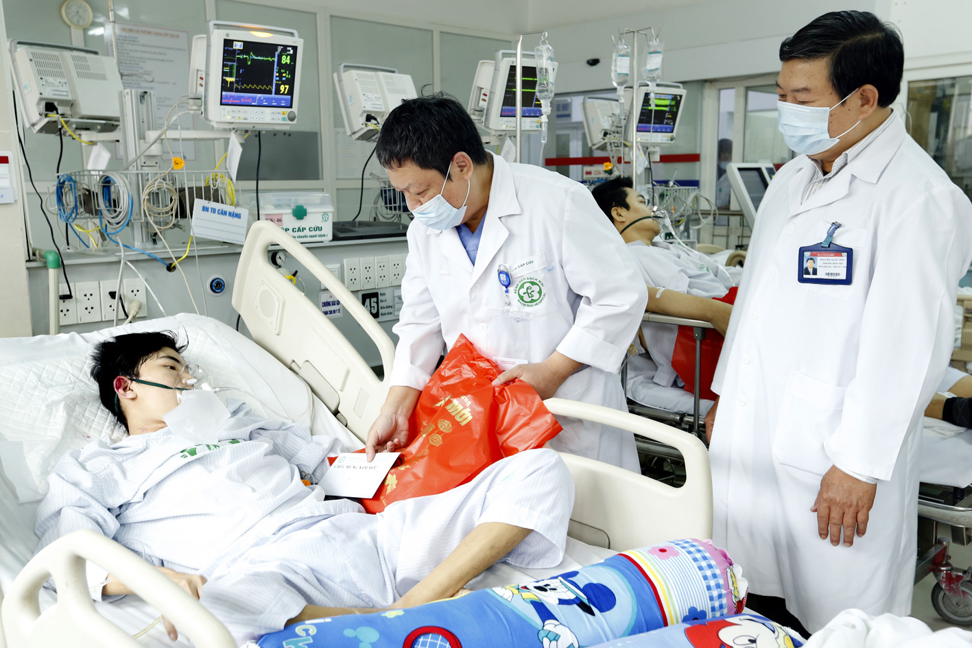 Do bệnh nặng nhiều bệnh nhân đã phải ở lại ăn tết bệnh viện