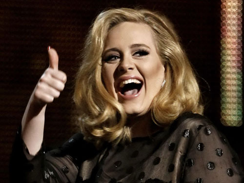 Adele - ca sĩ Anh quốc giàu nhanh nhất