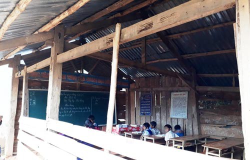 TRƯỜNG LỚP SẬP XỆ, THẦY TRÒ BẤT AN: Bộn bề ngành giáo dục Tu Mơ Rông
