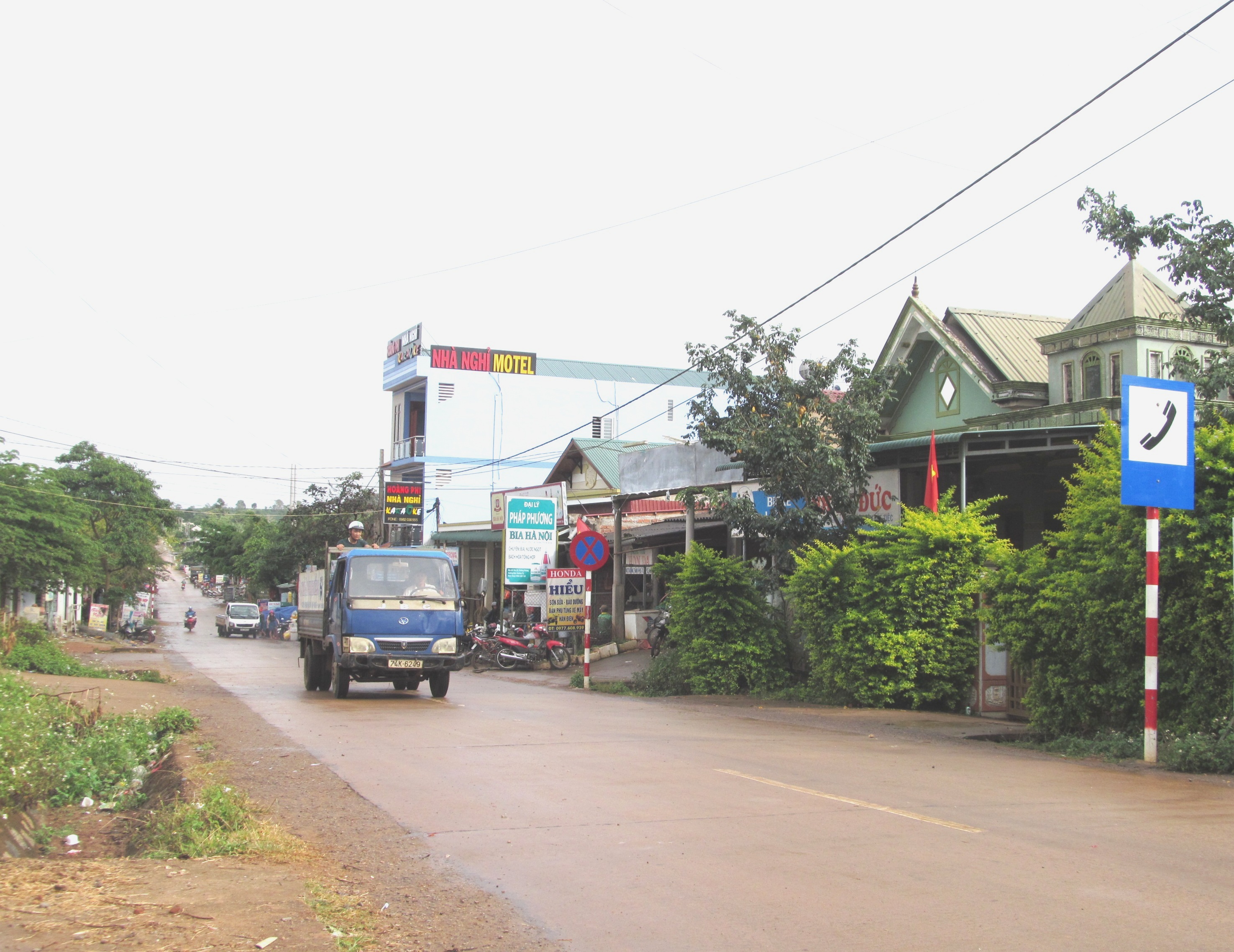 
X&atilde; Hướng Ph&ugrave;ng nơi xảy ra vụ việc
