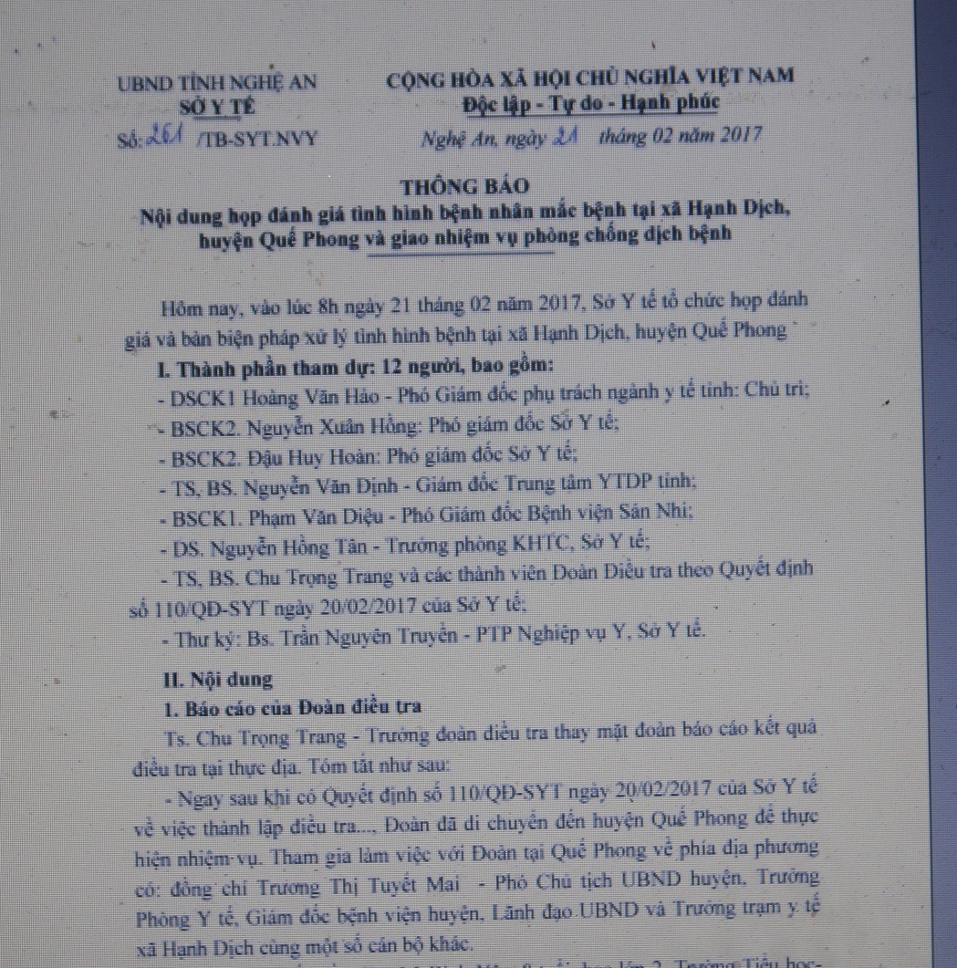 20 học sinh nghi bị viêm cầu thận, 2 anh em ruột tử vong