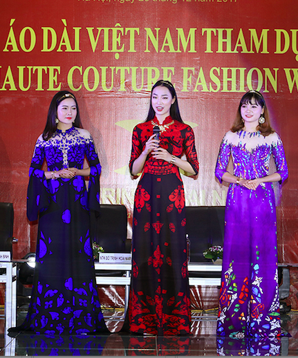 &Aacute;o d&agrave;i Việt mở m&agrave;n Paris Fashion Week - Haute Couture 2018 - Ảnh 2.