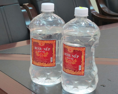 Loại rượu chứa methanol từng khiến 3 trường hợp ở Quảng Ninh tử vong do ngộ độc