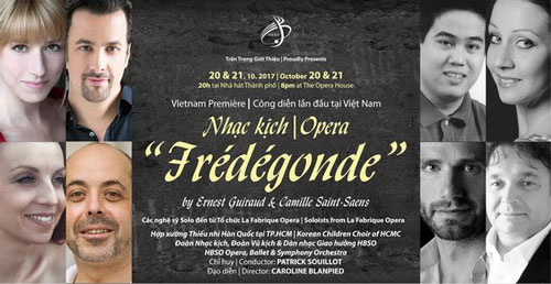 Dựng lại nhạc kịch "Hoàng hậu Frédégonde" sau 100 năm
