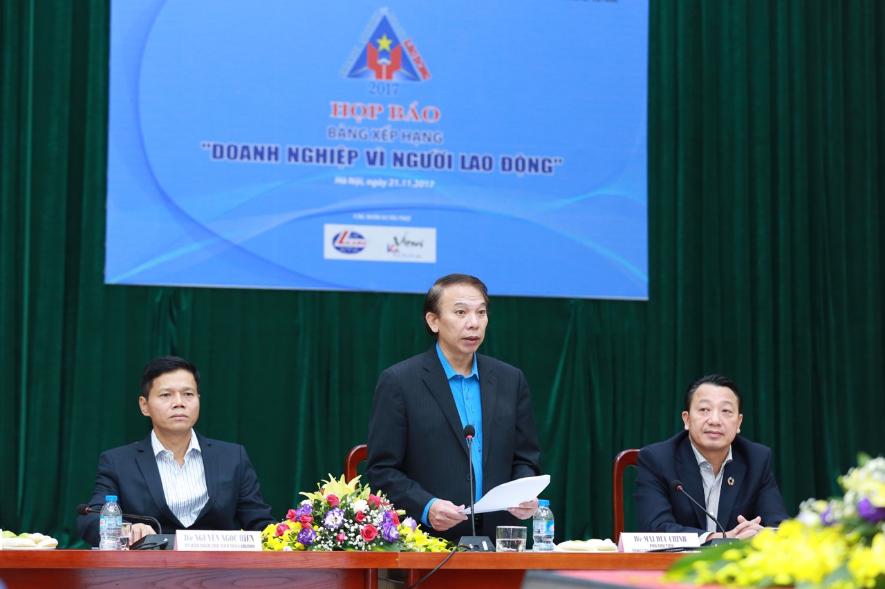Vinh danh 74 doanh nghiệp vì người lao động