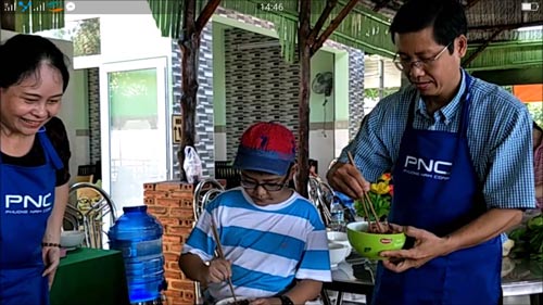 Thi nấu bữa cơm gia đình - Ảnh 1.