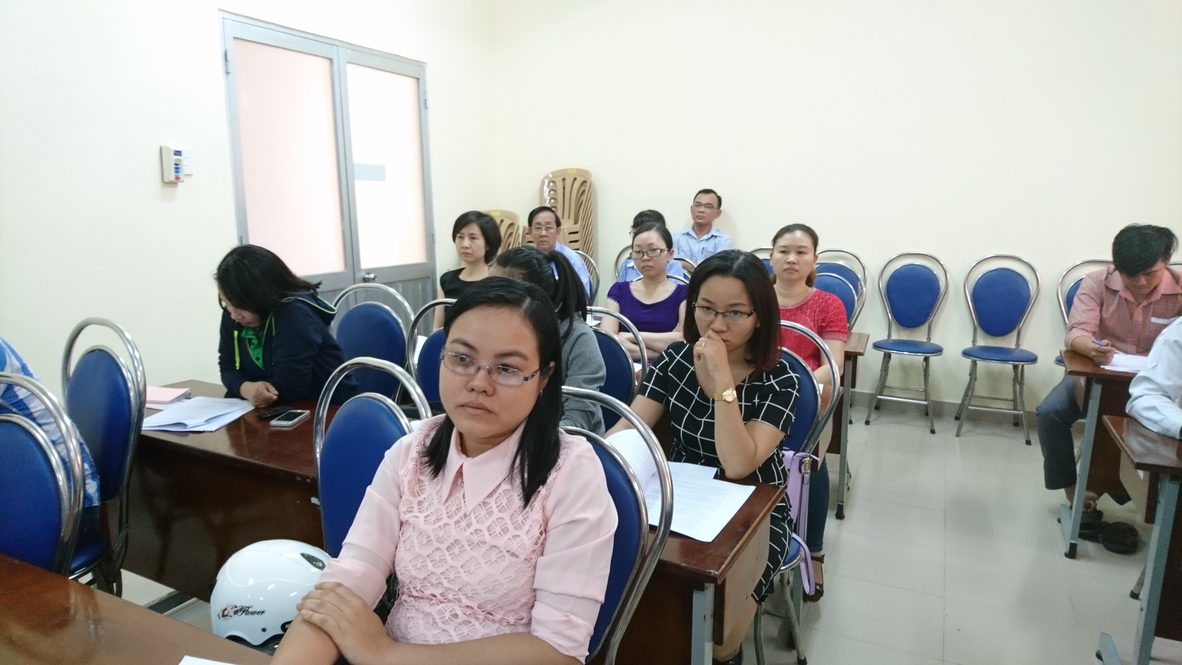Cán bộ Công đoàn tham gia buổi tập huấn