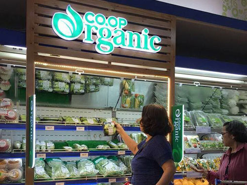 Nông sản organic hút khách