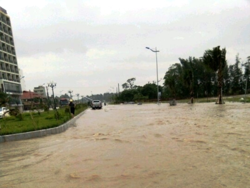 Bão số 10: Cuồng phong quét qua, nhà tốc mái, cây đổ la liệt - Ảnh 12.