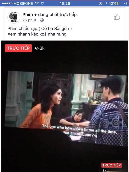Livestream, quay l&eacute;n trong rạp, kh&ocirc;ng phải chuyện đ&ugrave;a - Ảnh 1.