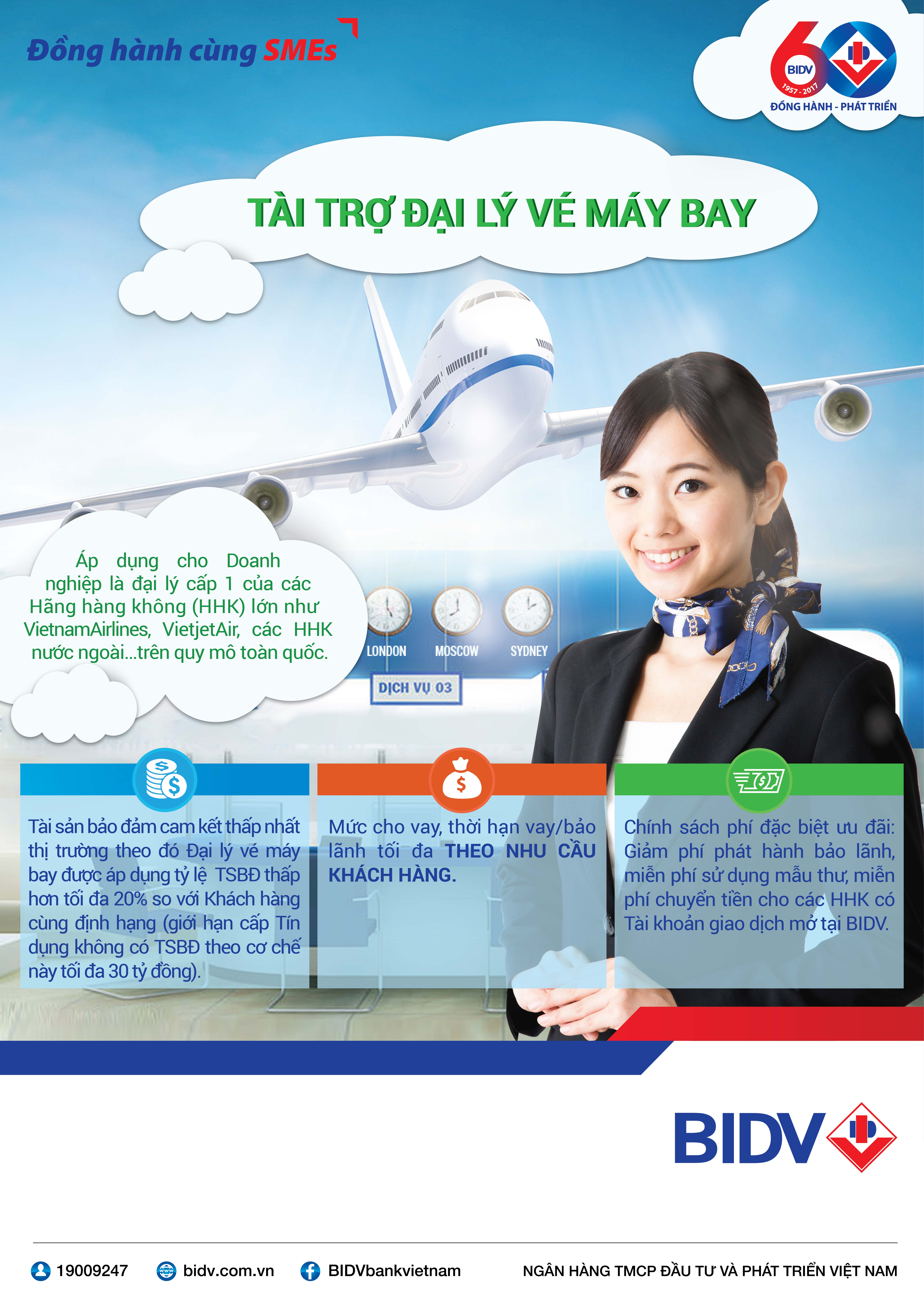 Phát triển hệ thống đại lý vé máy bay với nguồn tài trợ từ BIDV - Ảnh 1.