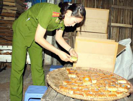 Sử dụng thực phẩm bẩn có thể bị phạt tù