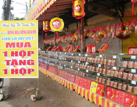 Bánh Trung thu đại hạ giá sớm
