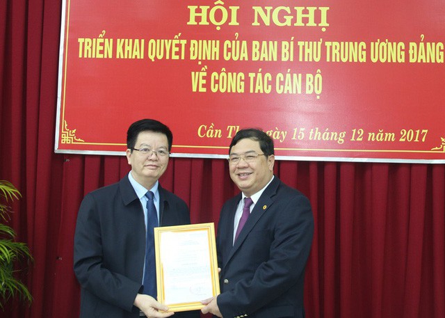 Phó bí thư Cần Thơ làm Phó trưởng Ban Nội chính Trung ương - Ảnh 1.