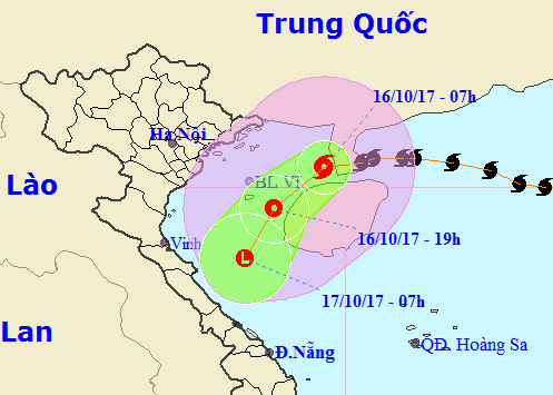 Bão số 11 kết hợp không khí lạnh gây mưa to - Ảnh 1.