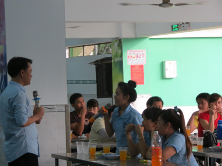Vào Công đoàn thấy hay hay...