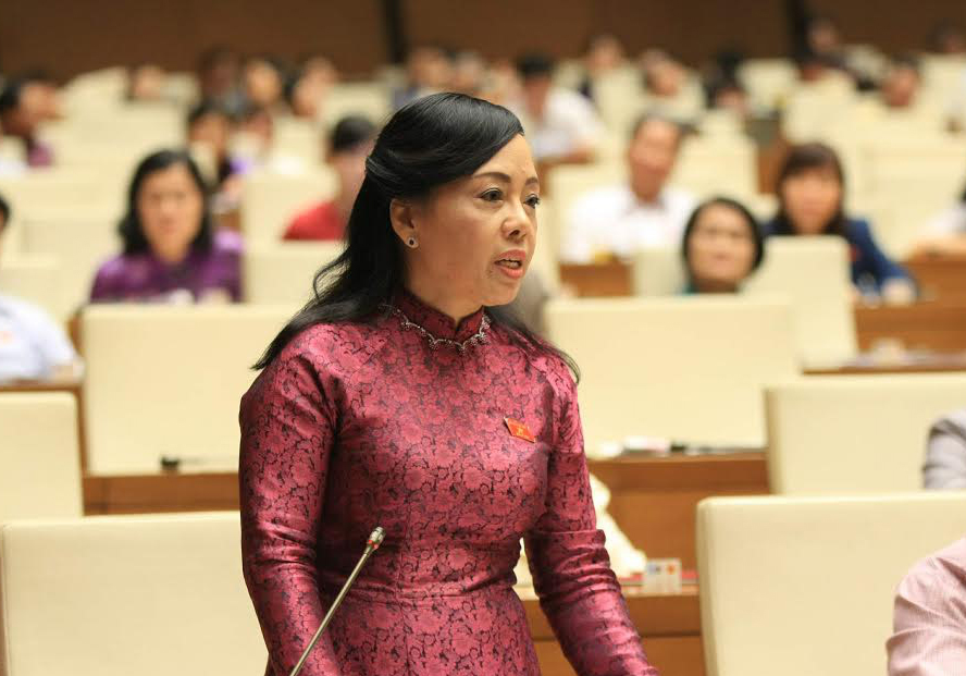 Bộ trưởng Nguyễn Thị Kim Tiến "đăng đàn" trả lời chất vấn
