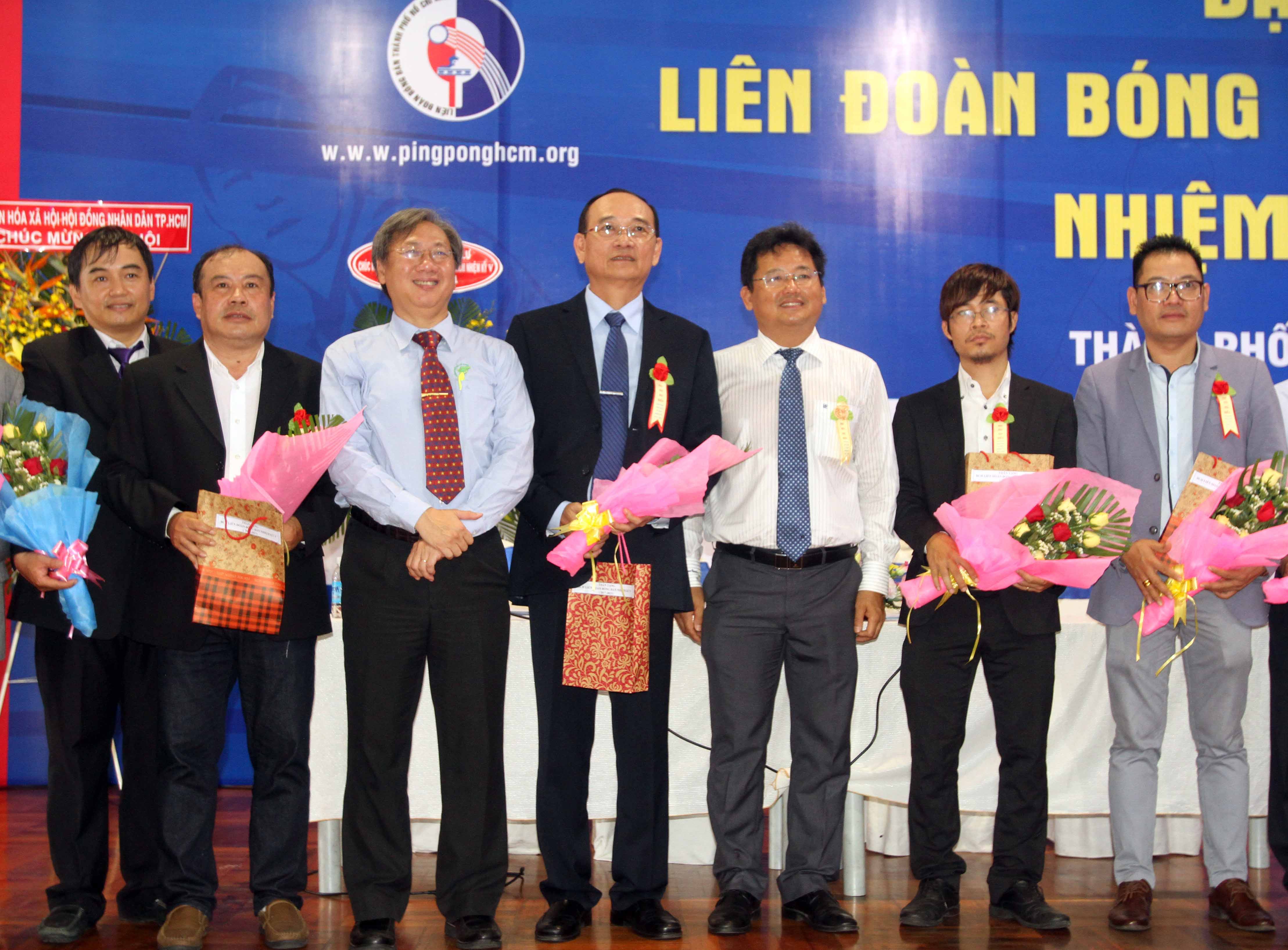 Liên đoàn Bóng bàn TP HCM có chủ tịch mới - Ảnh 1.