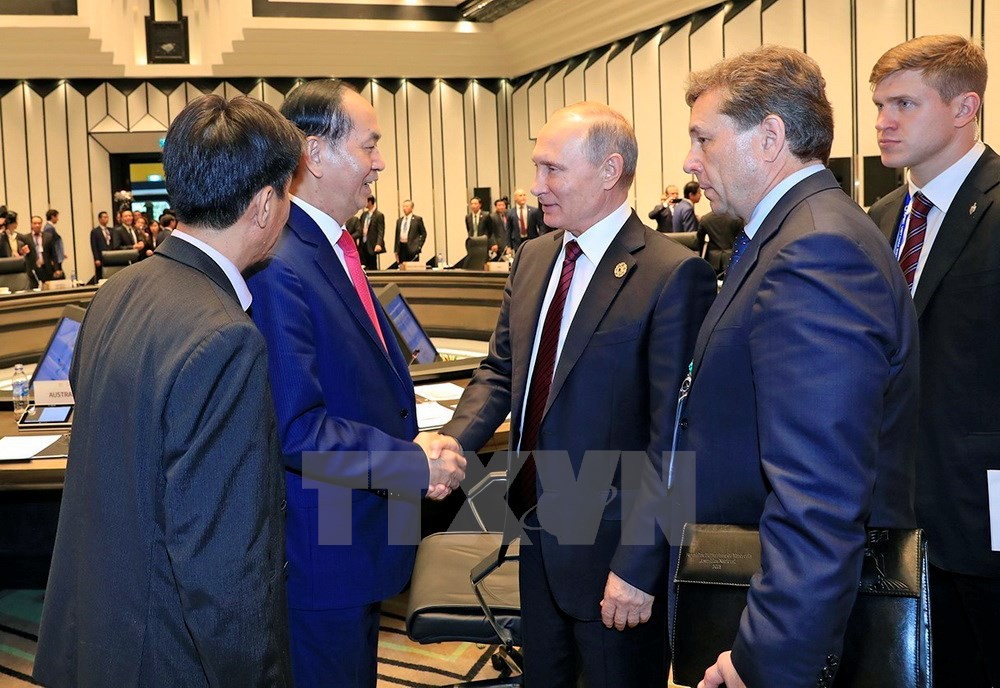 Chủ tịch nước: Th&ocirc;ng qua Tuy&ecirc;n bố Đ&agrave; Nẵng tại APEC 2017 - Ảnh 24.