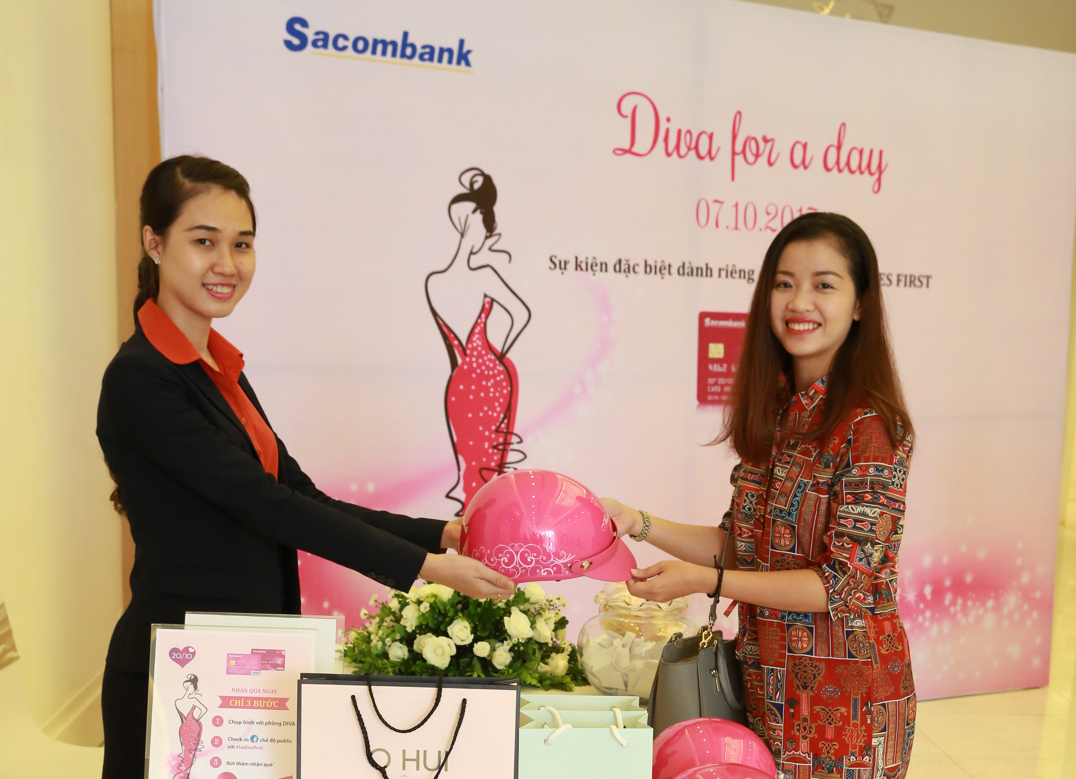 Phái đẹp tận hưởng tháng 10 với thẻ Ladies First