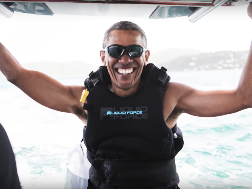Hậu Nhà Trắng, ông Obama thảnh thơi chu du