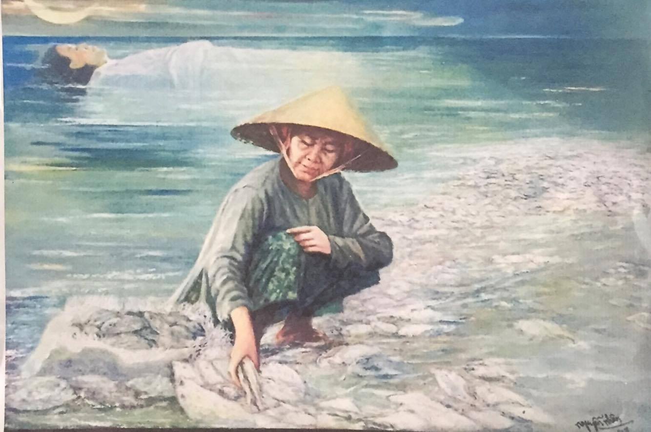 Tỉnh Trà Vinh kết luận tranh "Biển chết" vi phạm bản quyền