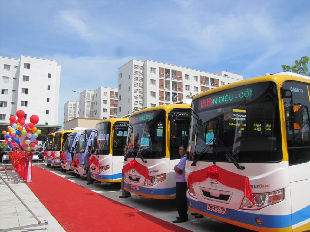 Đà Nẵng:  Khai trương tuyến buýt TMF miễn phí vé  một năm