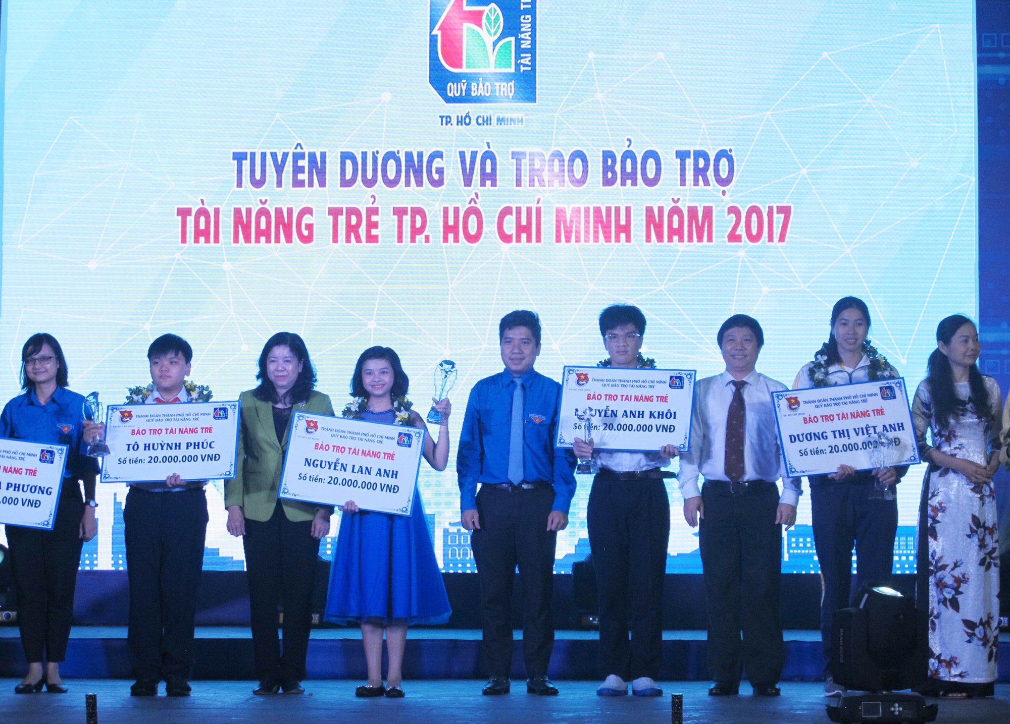 5 VĐV được vinh danh "Tài năng trẻ TP HCM"