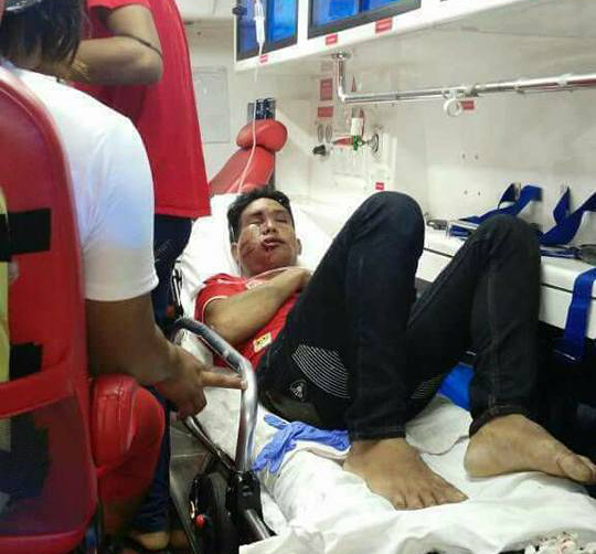 CĐV Myanmar bị hành hung sau trận thua U22 Malaysia
