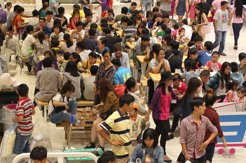 Siêu thị thắng lớn